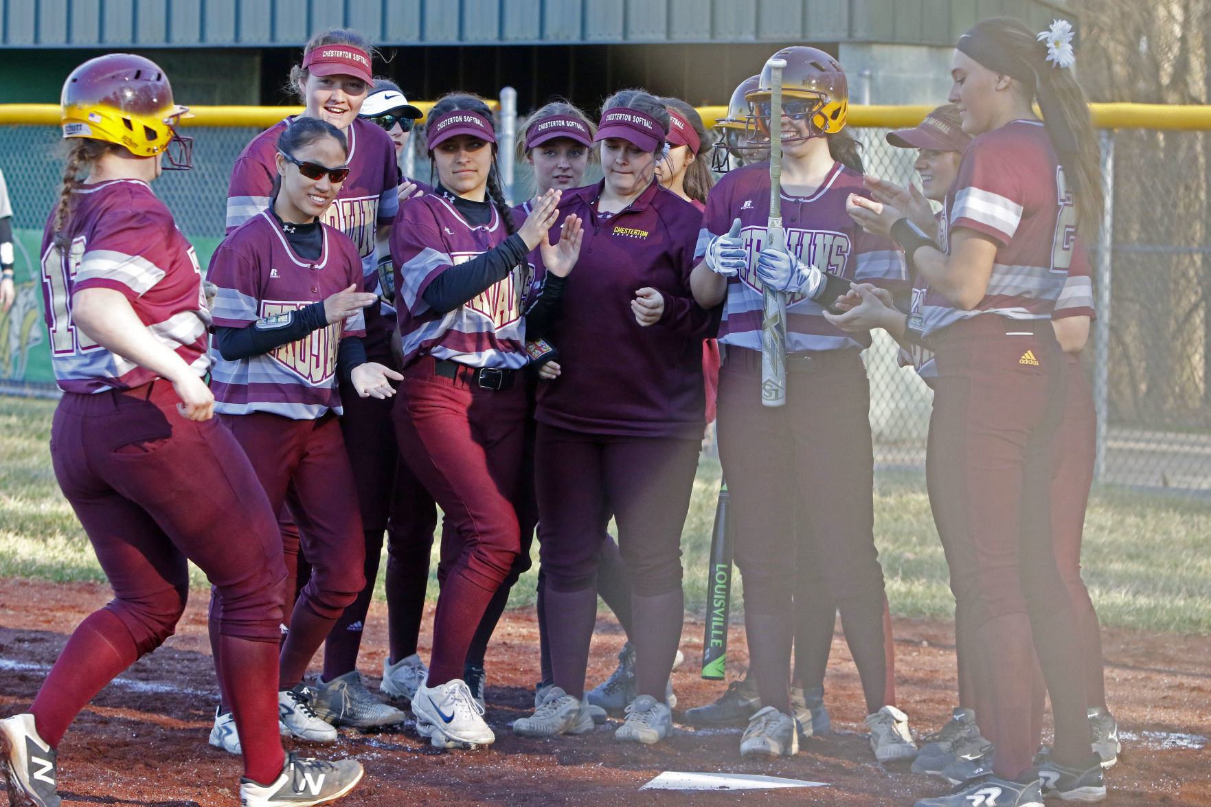 Chesterton at Valparaiso softball